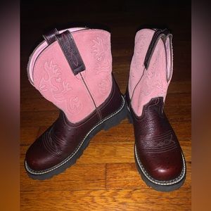 ARIAT FATBABY BOOTS 🌸🤠 SIZE 8
